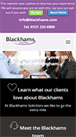 Mobile Screenshot of blackhams.com